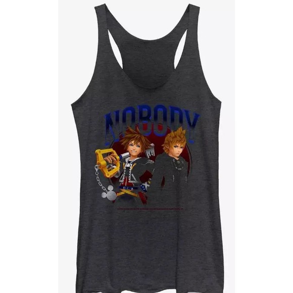 Disney Kingdom Hearts Nobody Frame Tank Sz XL - Picture 1 of 3